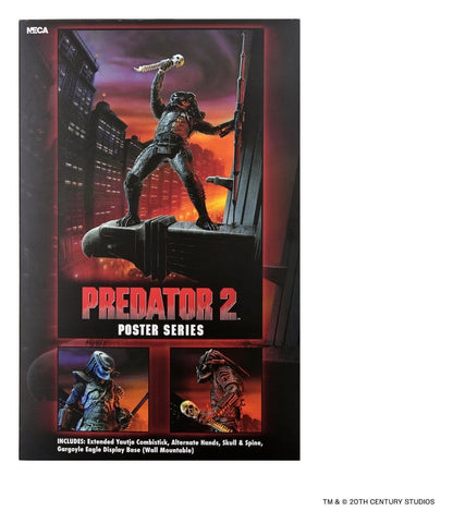 112026 Predator 2 City Hunter Poster Series – Figurine articulée NECA