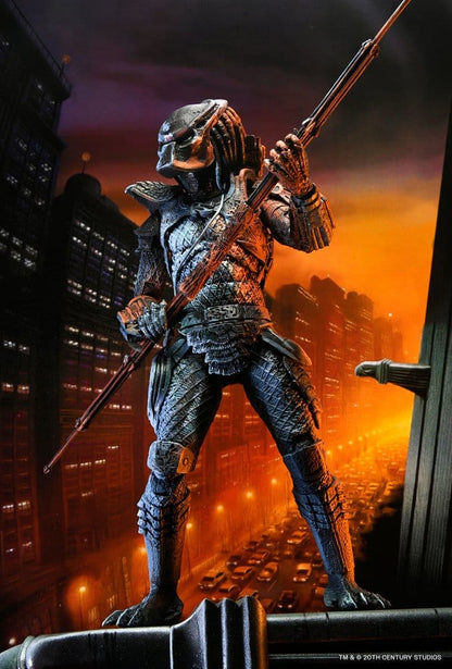 112026 Predator 2 City Hunter Poster Series – Figurine articulée NECA