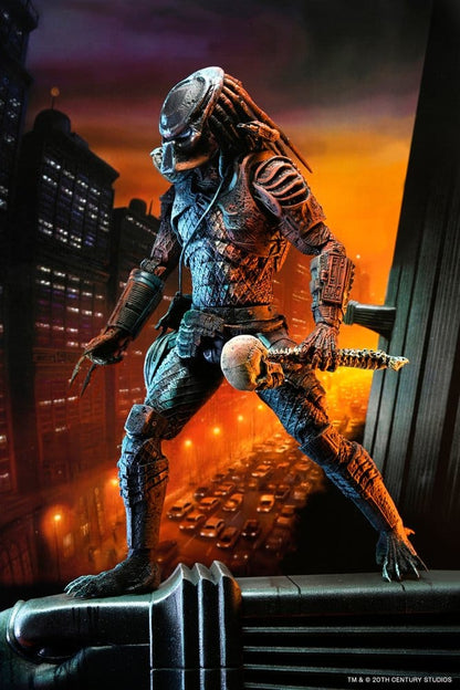 112026 Predator 2 City Hunter Poster Series – Figurine articulée NECA