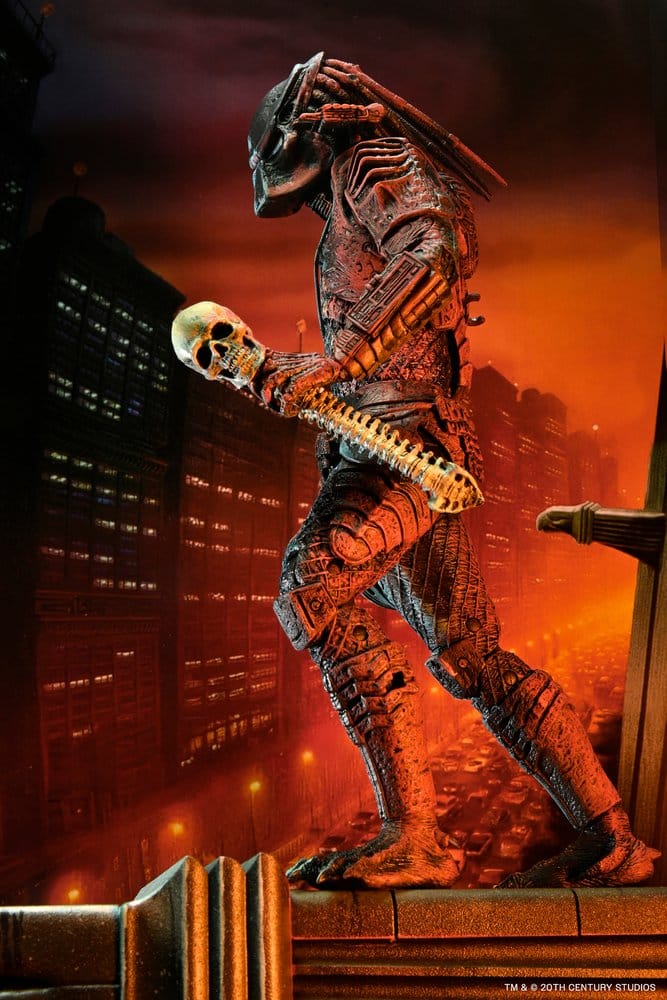 112026 Predator 2 City Hunter Poster Series – Figurine articulée NECA