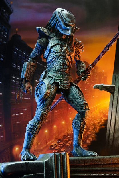 112026 Predator 2 City Hunter Poster Series – Figurine articulée NECA