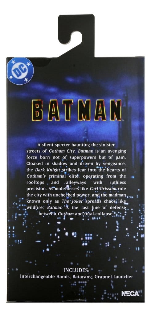 112026 - Batman 1989 –  Batman (Clothed) - Figurine Articulée Neca