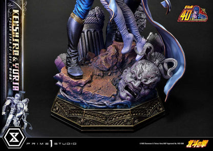 Statuette Kenshiro & Yuria Polar Star of Love 71 cm – Édition Limitée Prime 1 Studio DELUXE EDITION