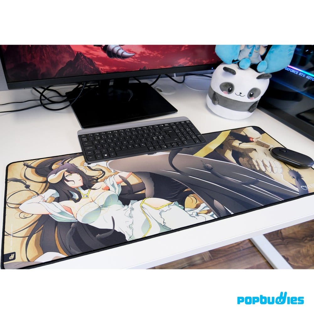 102026 - Overlord - Albedo & Ainz - Tapis de Souris XXL PopBuddies