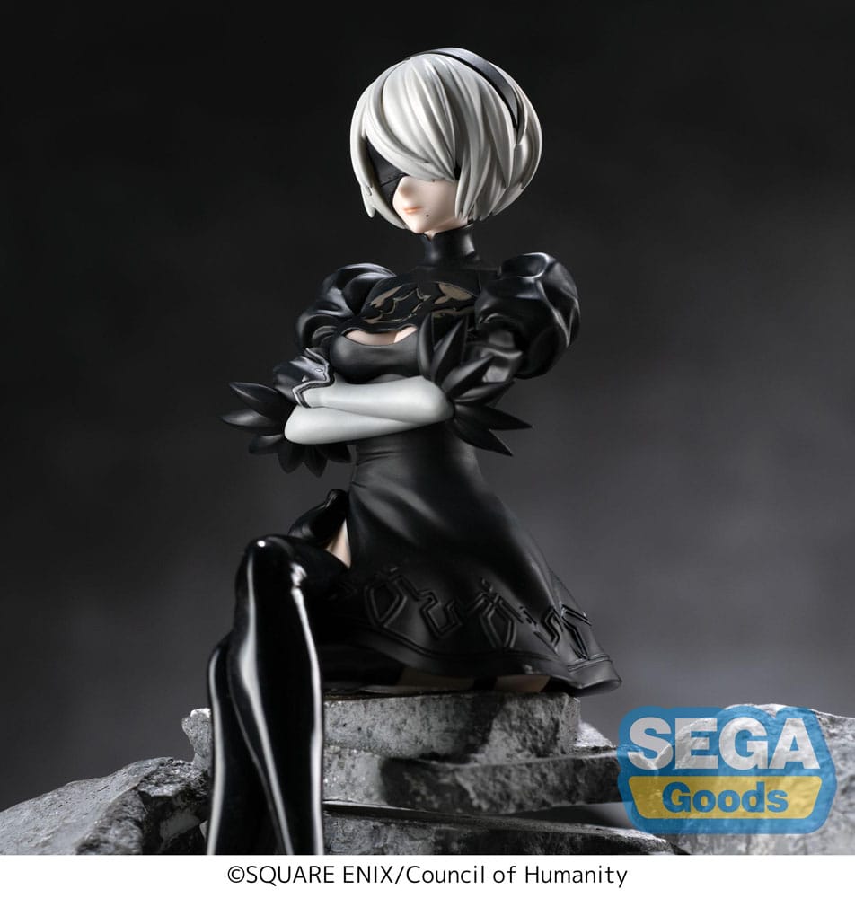 Sur Commande - Nier Automata - 2B (PM Perching) - Figurine Sega Goods