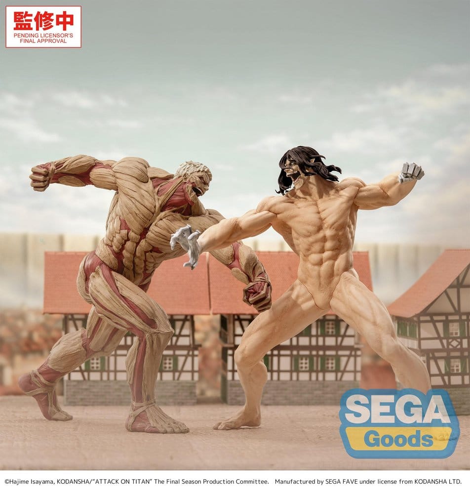022027 - L'Attaque des Titans - Reiner Braun Armored Titan Ver. - Figurine Sega Goods