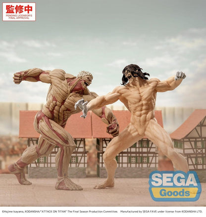 022027 - L'Attaque des Titans - Reiner Braun Armored Titan Ver. - Figurine Sega Goods
