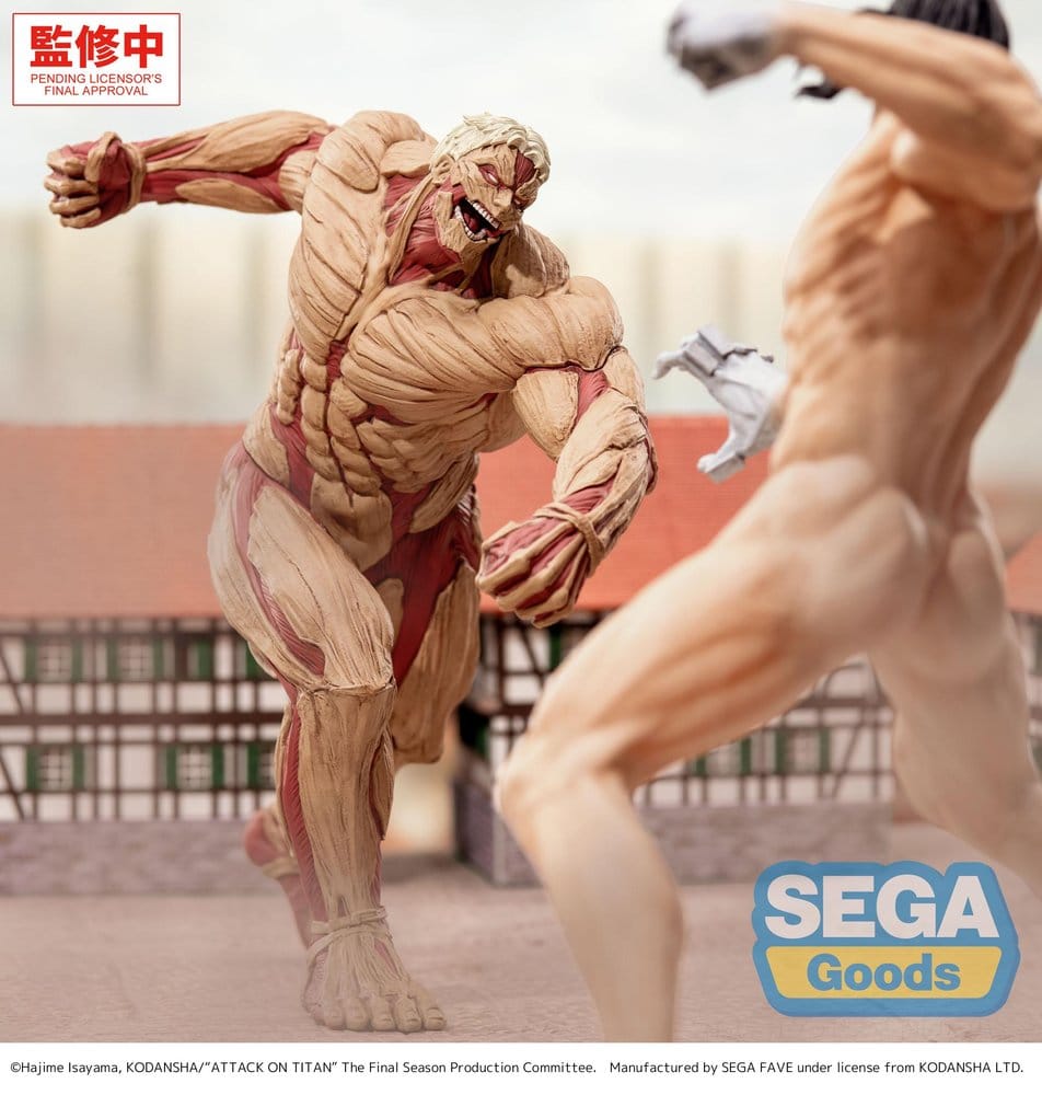 022027 - L'Attaque des Titans - Reiner Braun Armored Titan Ver. - Figurine Sega Goods