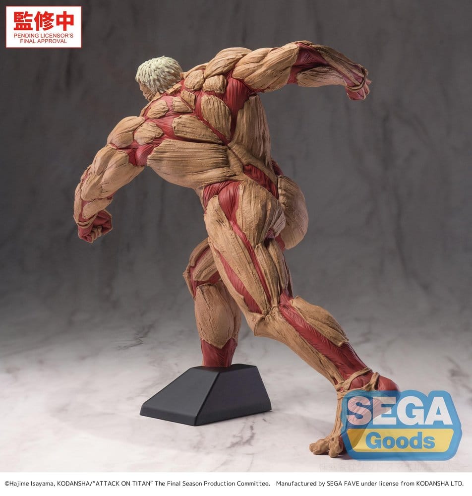 022027 - L'Attaque des Titans - Reiner Braun Armored Titan Ver. - Figurine Sega Goods