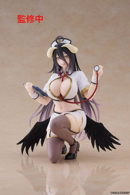 Overlord Albedo Nurse Ver. Renewal Desktop Cute Figure 13 cm – Taito