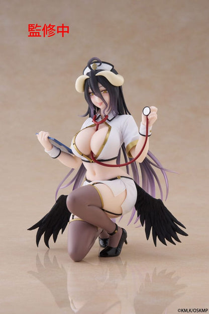 Overlord Albedo Nurse Ver. Renewal Desktop Cute Figure 13 cm – Taito
