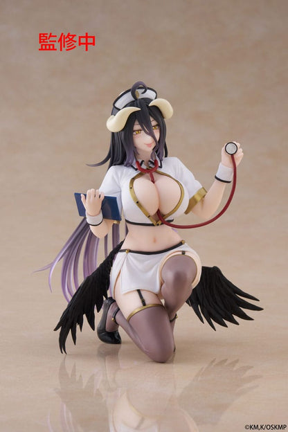 Overlord Albedo Nurse Ver. Renewal Desktop Cute Figure 13 cm – Taito