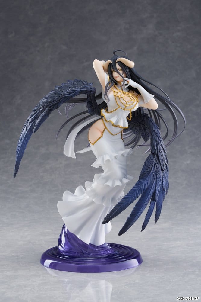 Overlord Statuette Albedo Pure White Devil Ver. T-most 29 cm