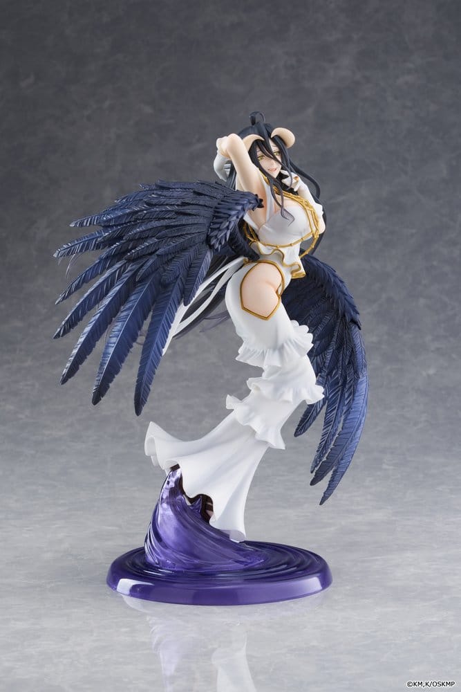 Overlord Statuette Albedo Pure White Devil Ver. T-most 29 cm