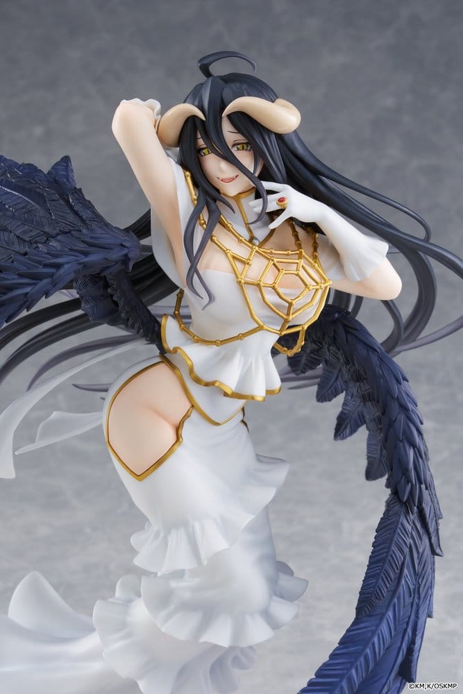 Overlord Statuette Albedo Pure White Devil Ver. T-most 29 cm