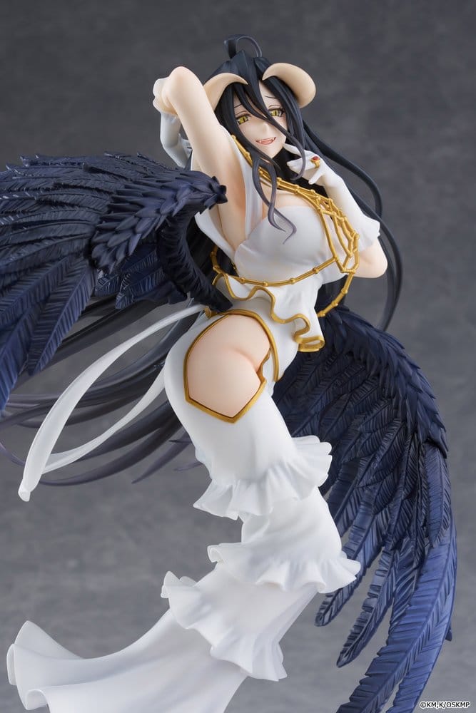 Overlord Statuette Albedo Pure White Devil Ver. T-most 29 cm
