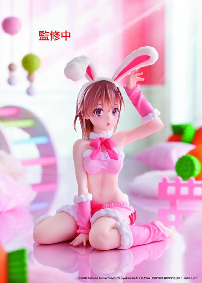 122026 - A Certain Scientific Railgun - Mikoto Misaka (Fluffy Bunny Ver.) - Figurine Taito