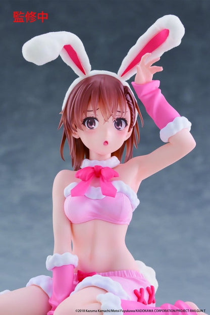 122026 - A Certain Scientific Railgun - Mikoto Misaka (Fluffy Bunny Ver.) - Figurine Taito
