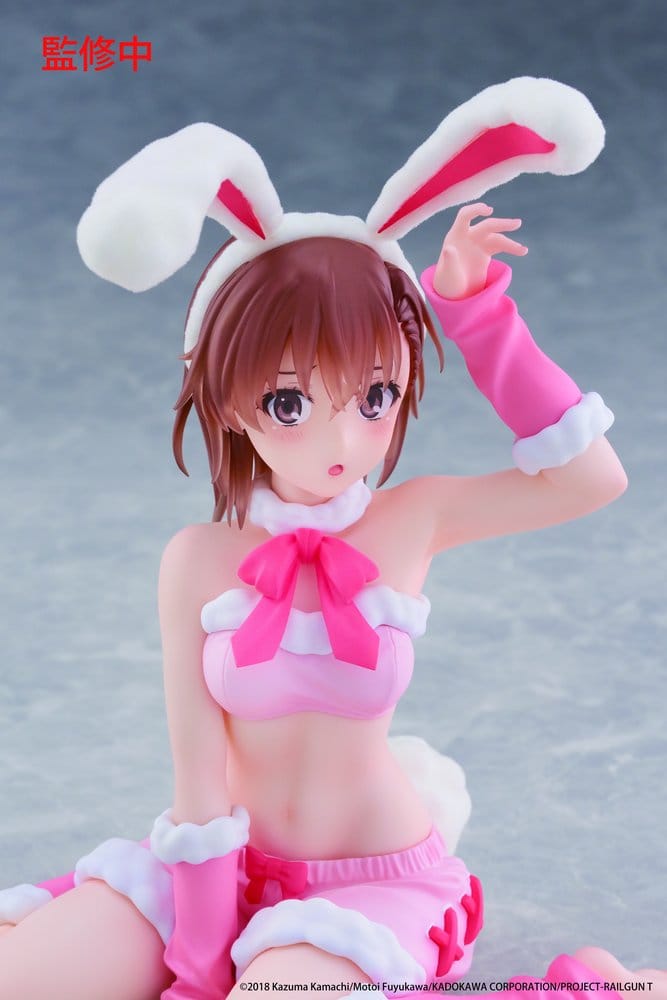 122026 - A Certain Scientific Railgun - Mikoto Misaka (Fluffy Bunny Ver.) - Figurine Taito