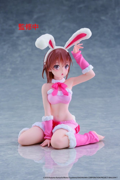 122026 - A Certain Scientific Railgun - Mikoto Misaka (Fluffy Bunny Ver.) - Figurine Taito