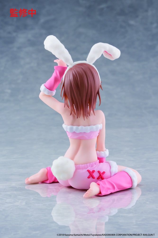 122026 - A Certain Scientific Railgun - Mikoto Misaka (Fluffy Bunny Ver.) - Figurine Taito