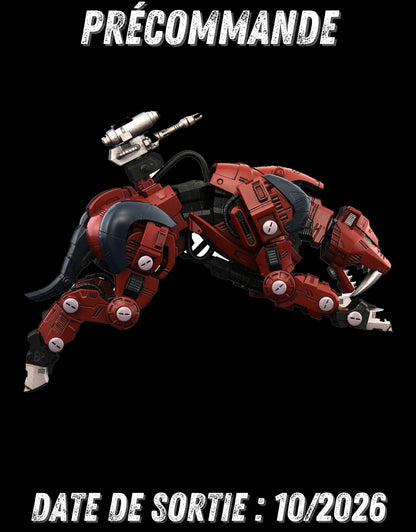 102026 - Zoids RMZ-015 Saber Tiger Raven Special – Model Kit 1/100 (19 cm)