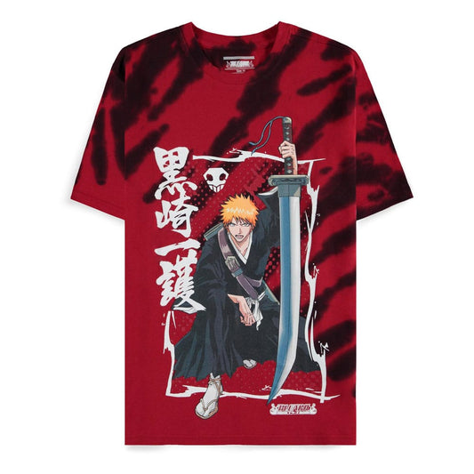 Bleach - Ichigo - T-Shirt Rouge Taille S/M