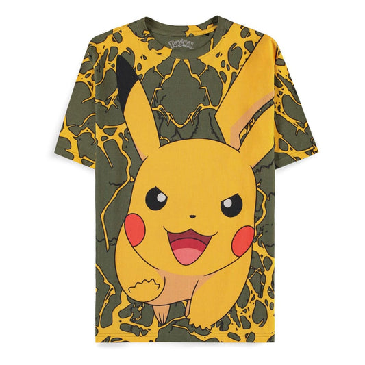 Pokemon - Pikachu Lightning - T-Shirt Taille XL