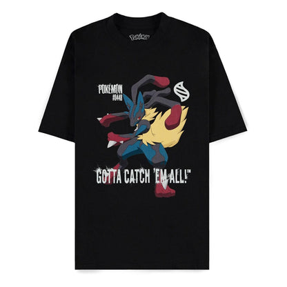 032026 - Pokémon - Mega Evolutions Mega Lucario Gotta Catch Em All - T-Shirt Difuzed