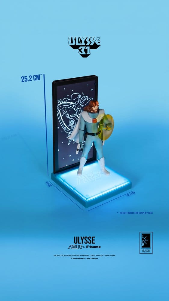 082026 Ulysse 31 Figurine Ulysse Version Neon 1/9 20 cm