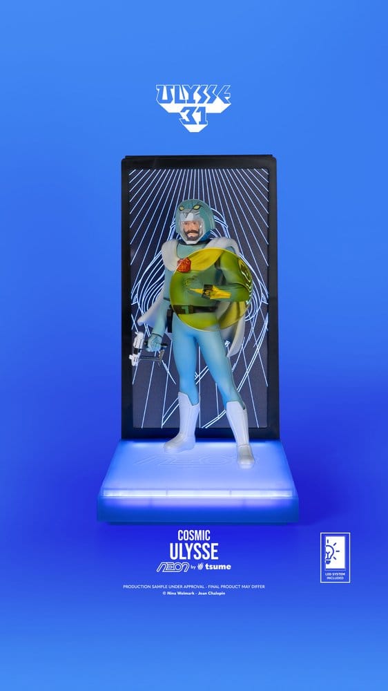 082026 Ulysse 31 Figurine Ulysse Cosmic Version Neon 1/9 20 cm