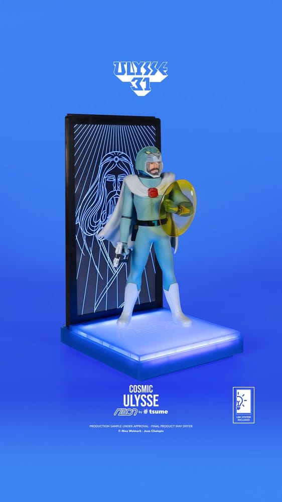082026 Ulysse 31 Figurine Ulysse Cosmic Version Neon 1/9 20 cm