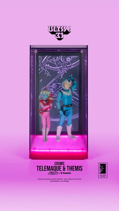 082026 Ulysse 31 Figurine Telemachus & Themis Cosmic Version Neon 1/9 20 cm